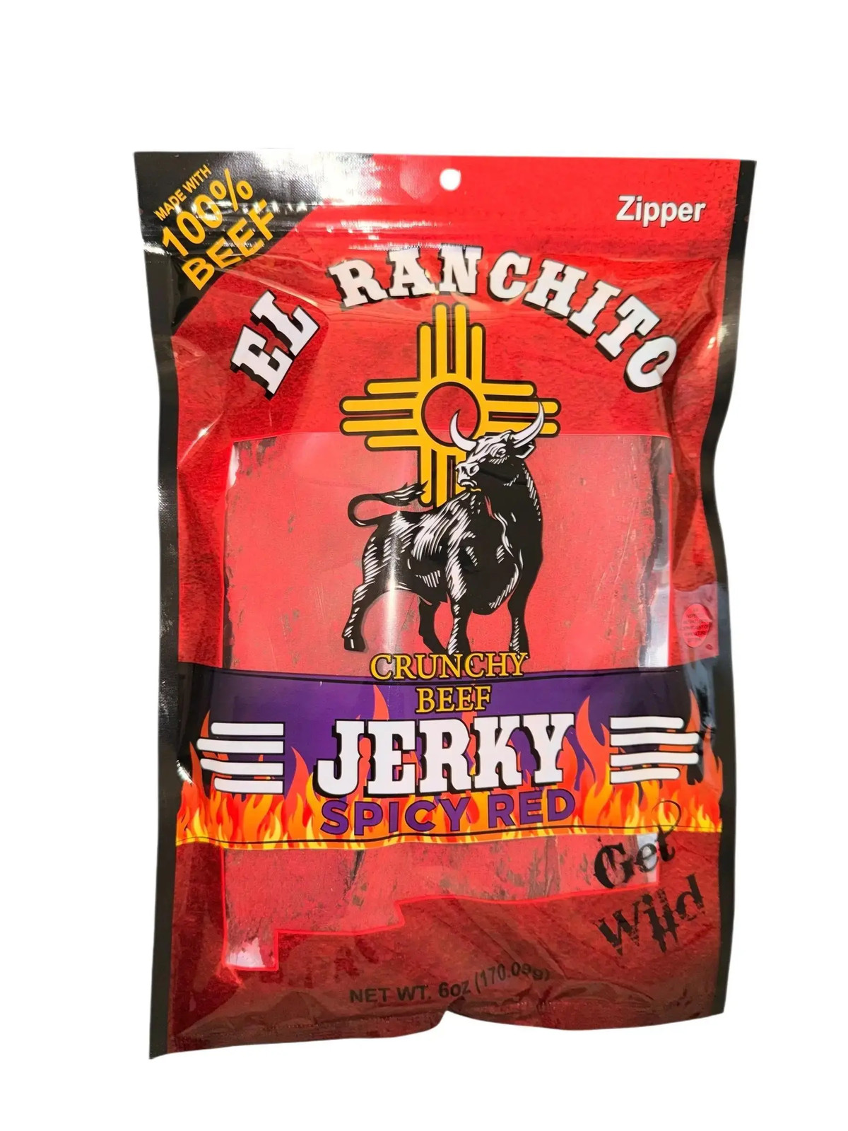 Spicy Red Jerky 6Oz