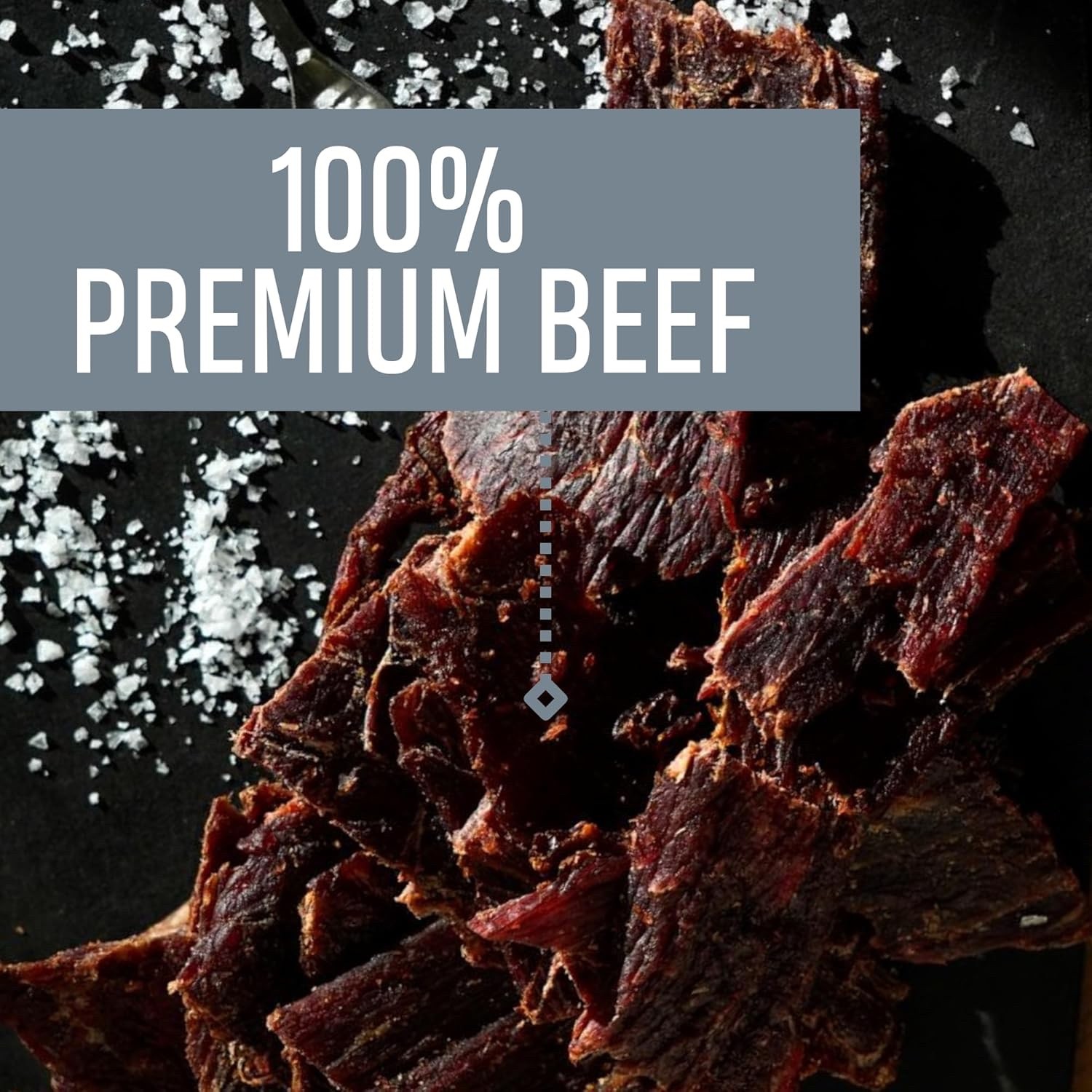 Oh Boy! Oberto Classics Thin Style Peppered Beef Jerky, 1.2 Ounce (Pack of 8)