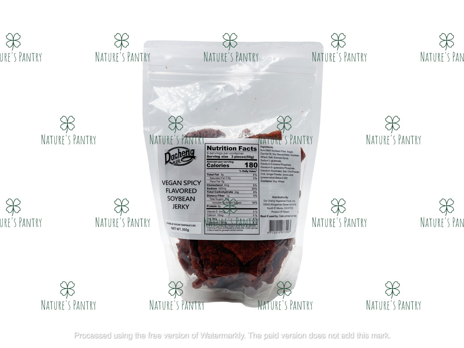 Plant Based Vegan Jerky Bulk Ordering 300g each bag