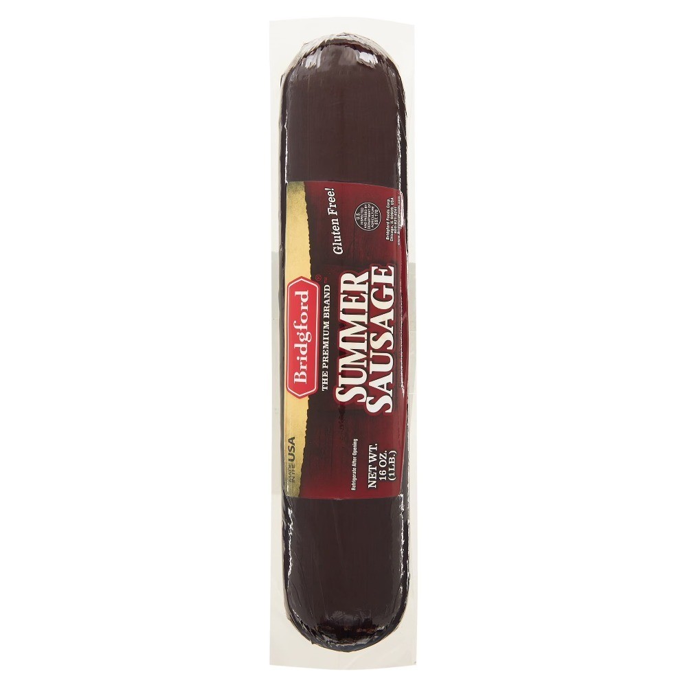 Gluten-Free Fully Cooked Original Summer Sausage 16 oz Ready to Eat