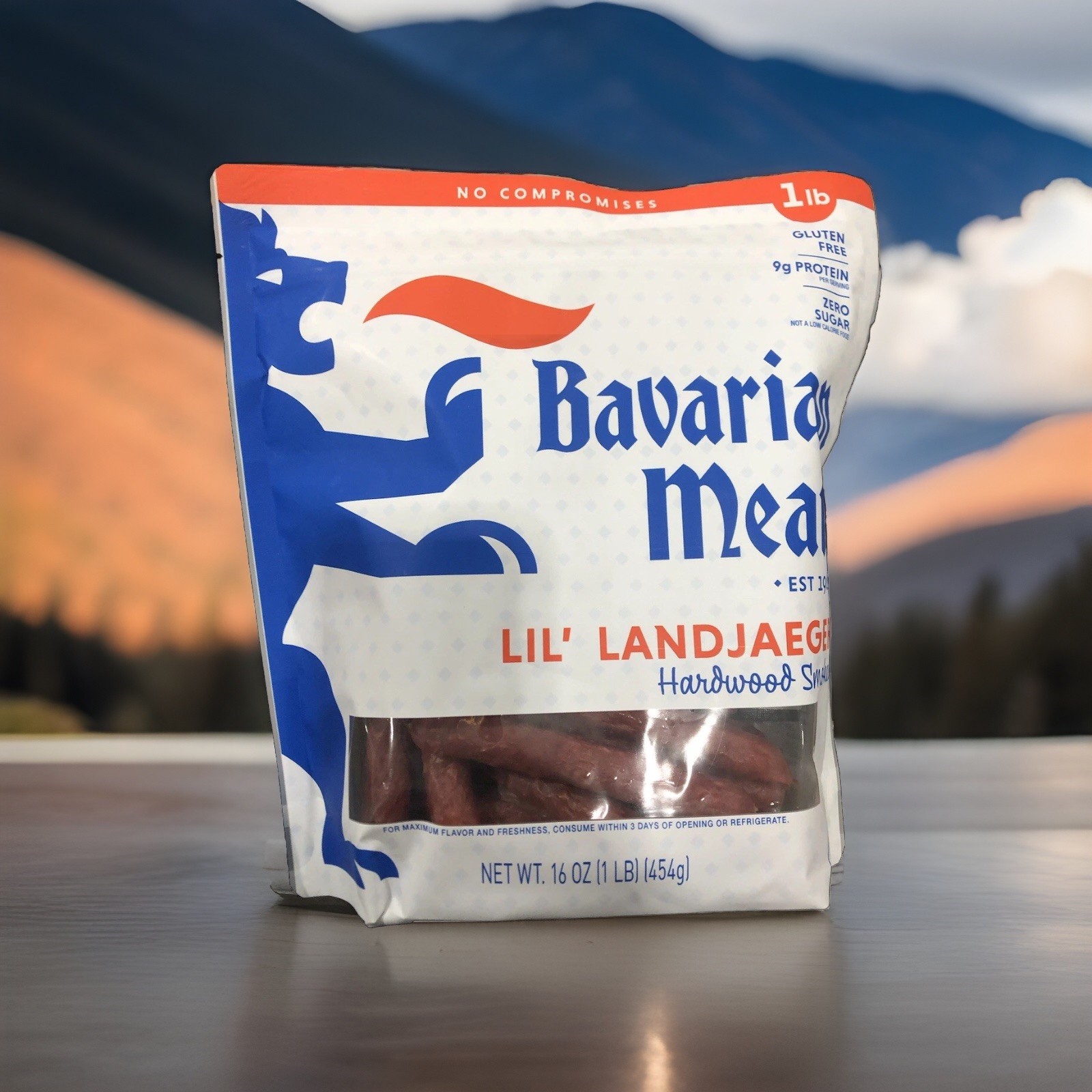 Bavarian Meats Lil’ Landjaeger, Beef & Pork Sticks, 30-pack, 15 oz