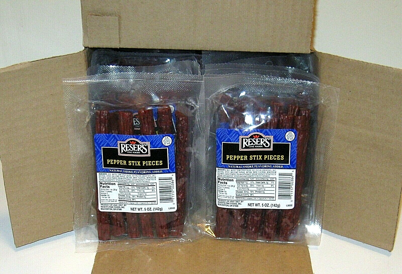 Reser’s Smoked Pepperoni Sticks 5 oz. / 12 ct. Case