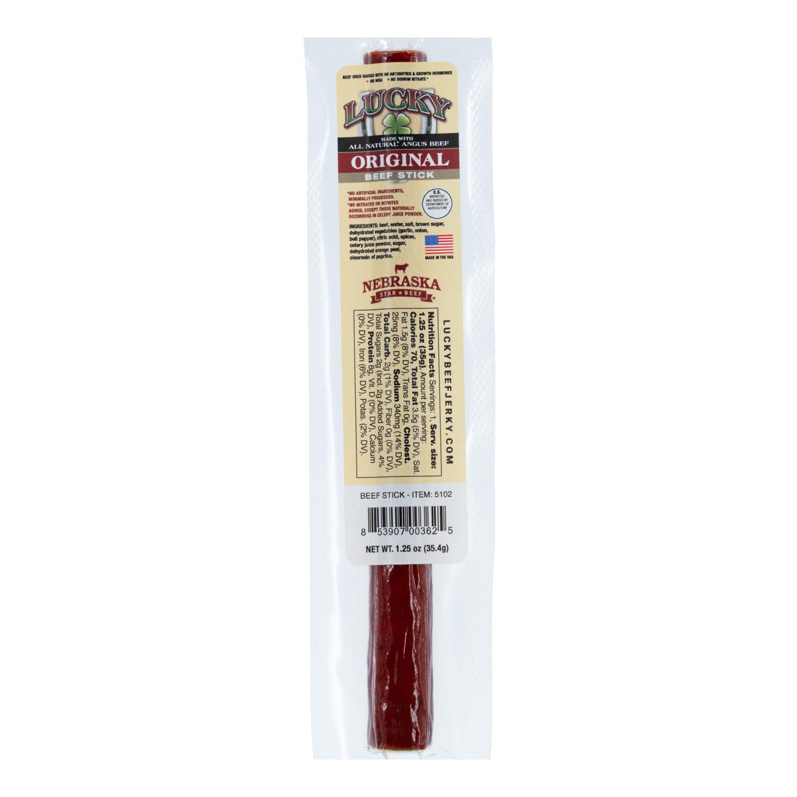 Original Beef Stick | 1.25 oz | Nebraska Star Beef