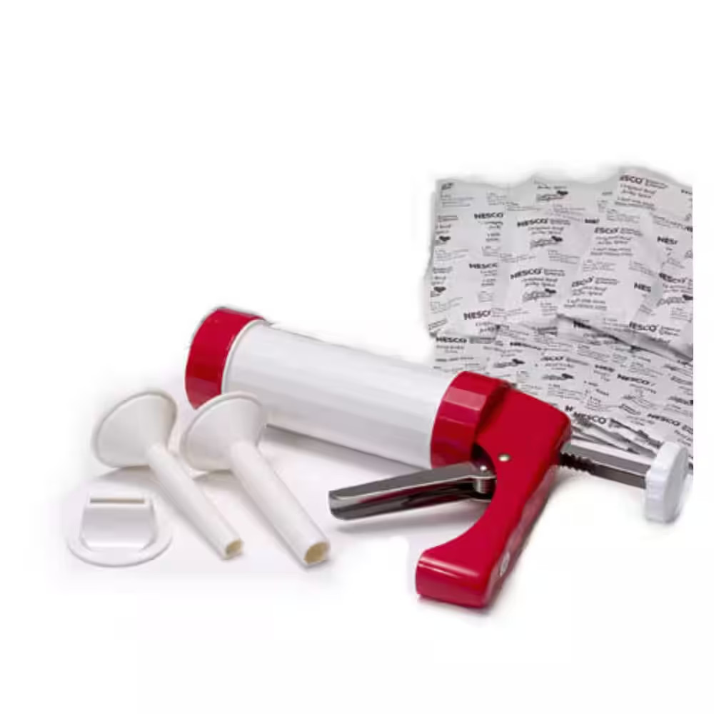Jumbo Jerky Works Jerky Gun with Seasoning Kit