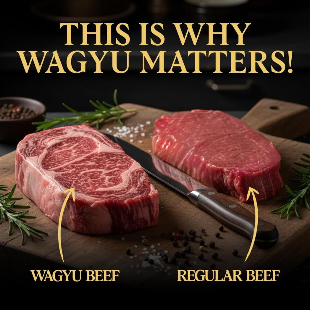 Five Star Wagyu Beef Jerky – Garlic & Herb 2Pack 4oz