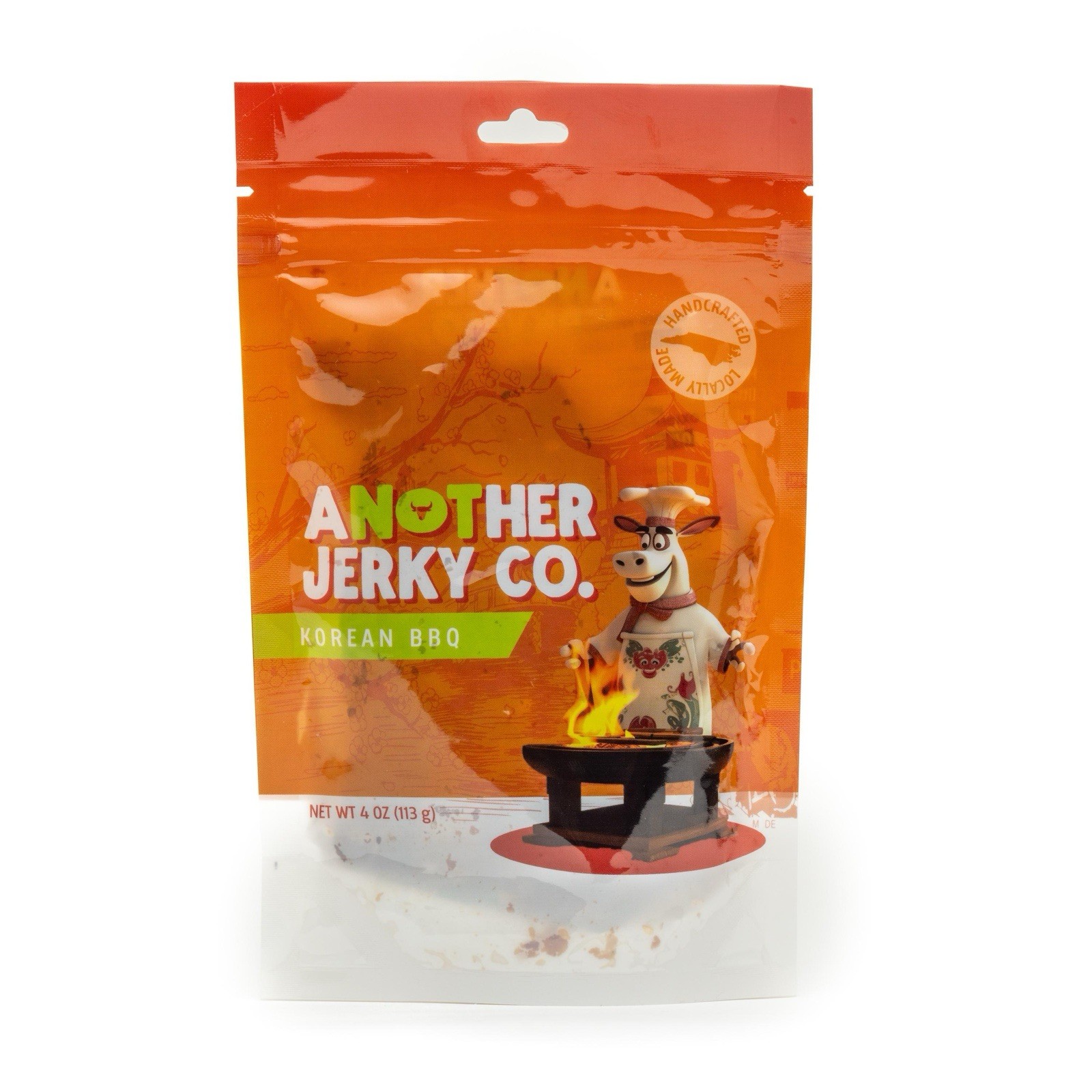 Not Another Jerky Co Korean BBQ, 4oz Bag, Made In North Carolina, Local Sourced!