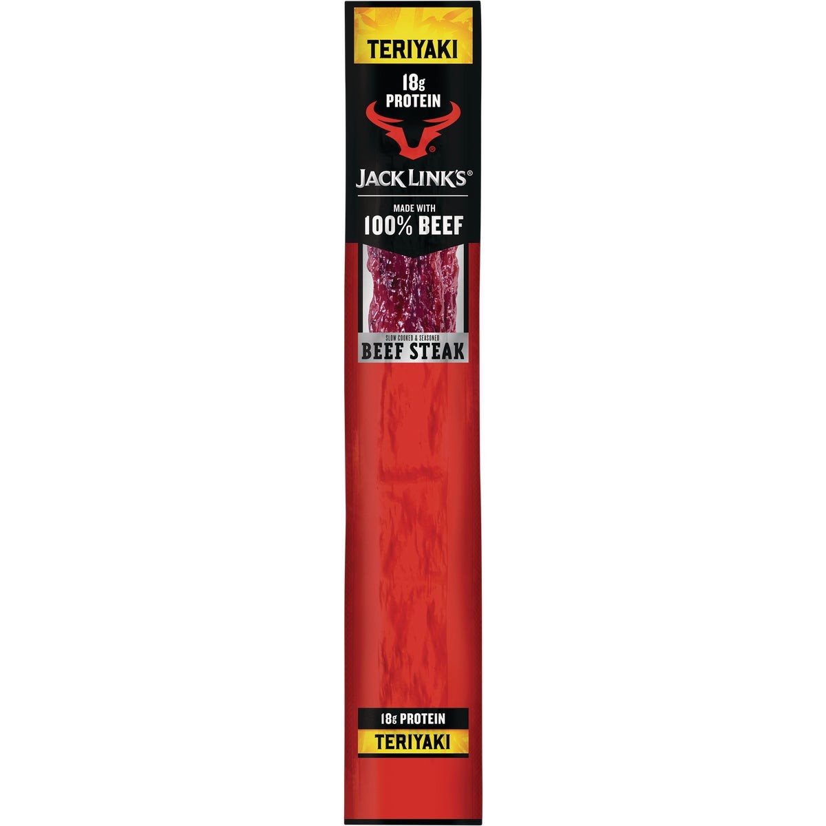Jack Link’s 2 Oz. Teriyaki Beef Steak Jerky 00673 Pack of 12 Jack Link’s 00673