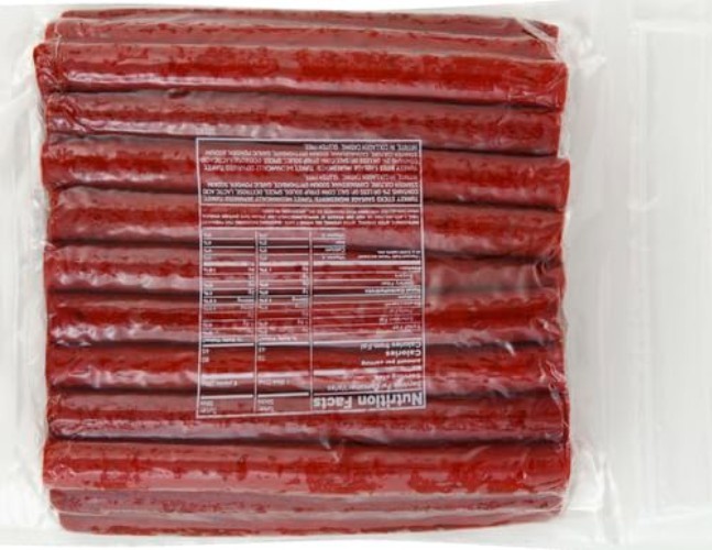 Naturally Smoked Turkey Sausage Snack Sticks – 28 oz, High Protein & Gluten-Free