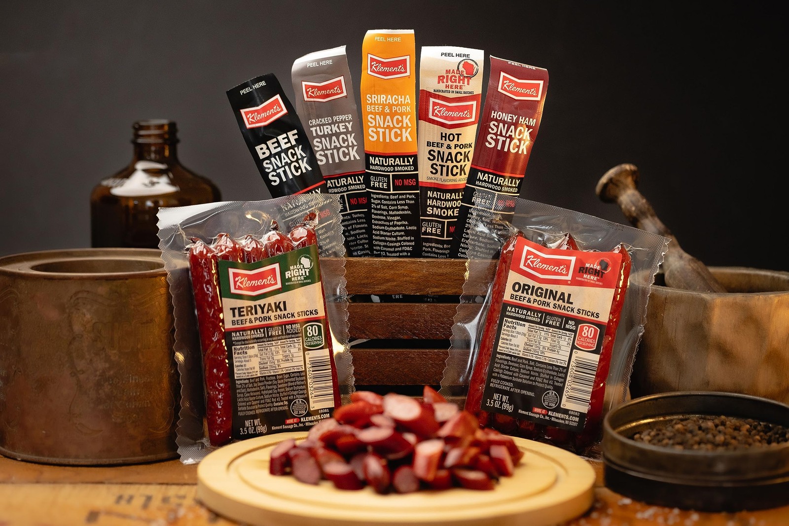 Jerky.com Meat & Cheese Sticks Sampler | 26pc 1.4 Ounce (Pack of 15)