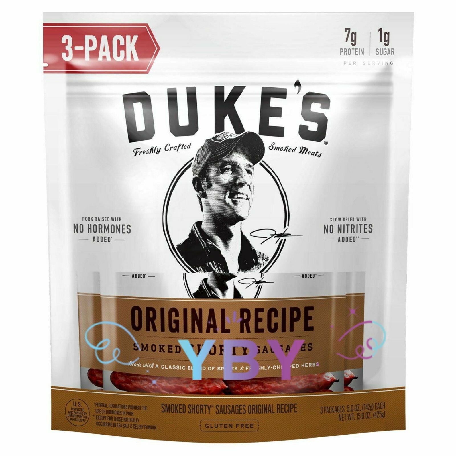 Duke’s Original Recipe Smoked Shorty Sausages 15 OZ