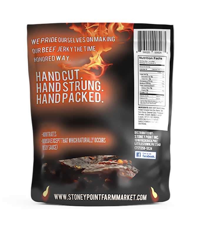 Bronco Billy’s – Flaming Hot Jerky – Carolina Reaper – Spicy Snack One 3 oz. Bag
