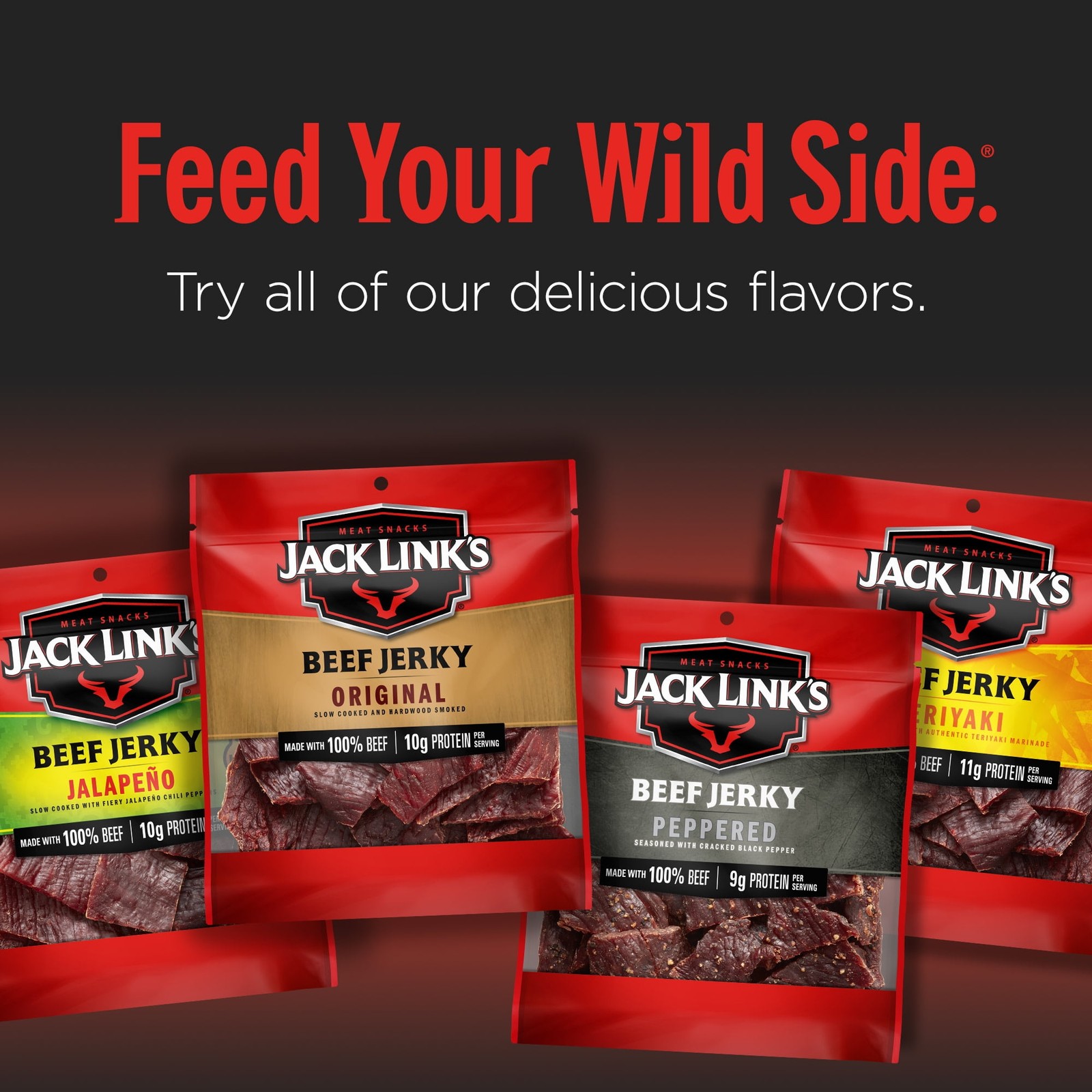 Jack Link’s Sweet and Hot Beef Jerky, 10 Ounce
