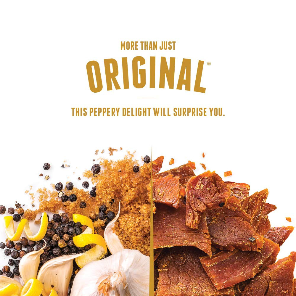 Turkey Jerky Variety, 2.2 Oz (Pack of 5) – Low Sodium – 7-10G Protein per Servin