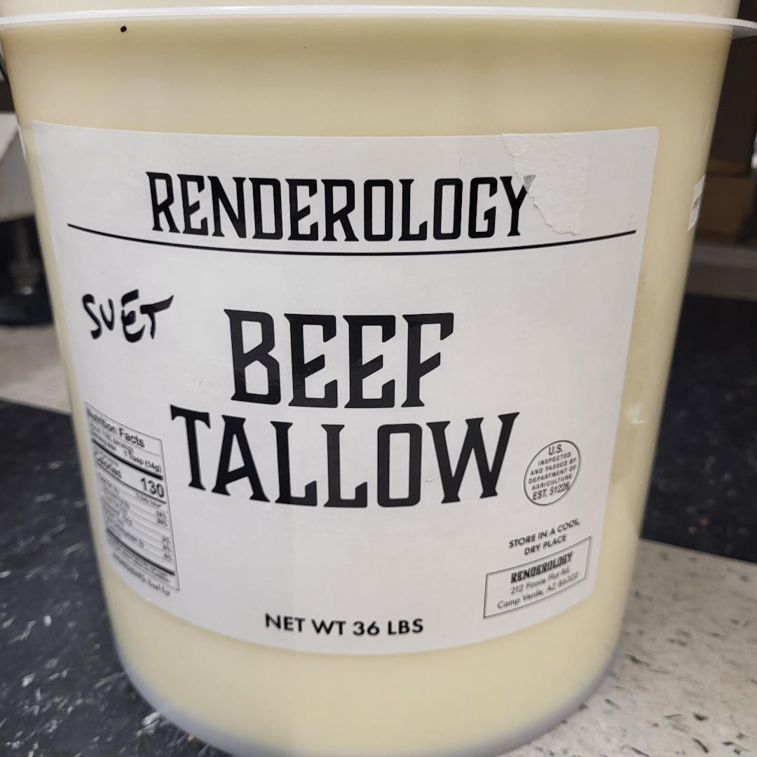 Beef Tallow – Good for Cooking, Baking ~ 36 Pounds