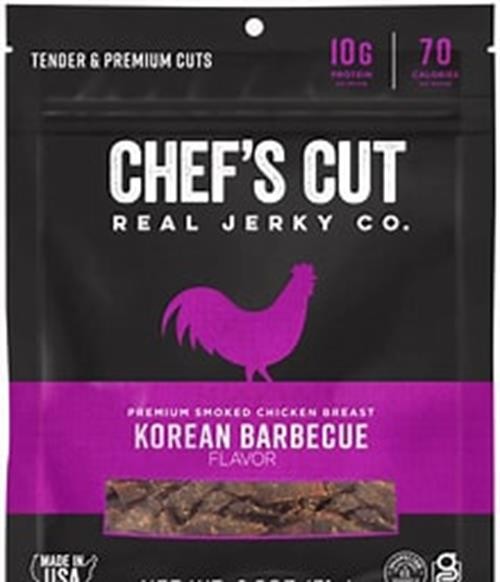 Chef’s Cut Real Jerky Co. Chicken Jerky – Korean Barbecue – 4 pack