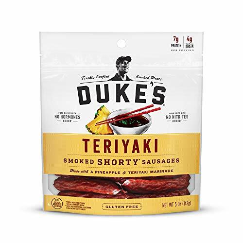 Duke’s Shorty Smoked Sausage Teriyaki, 5 Oz