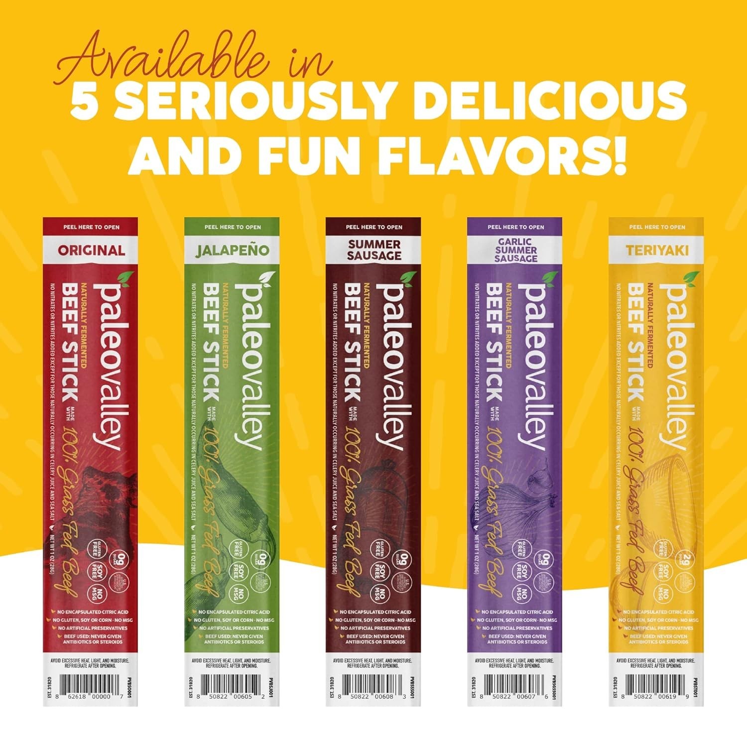 Teriyaki Beef Sticks – Gluten Free, High Protein Snack