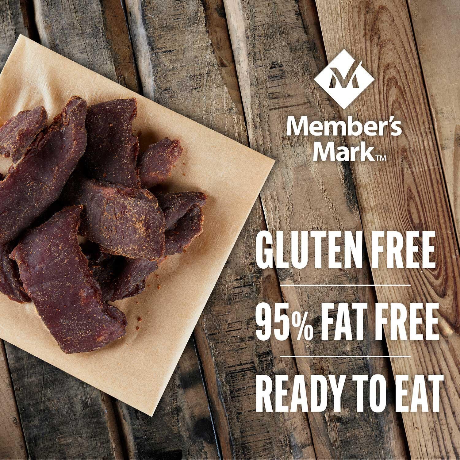 Member’s Mark Beef Steak Strips – 12 oz. Pack – Savory & Tender Snack