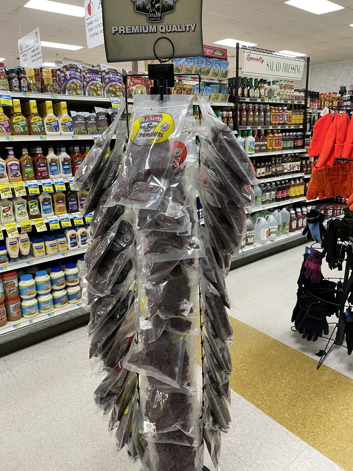 old trapper Peppered beef jerky 10 ounce fresh delivery 2 Bags 20 Ounces