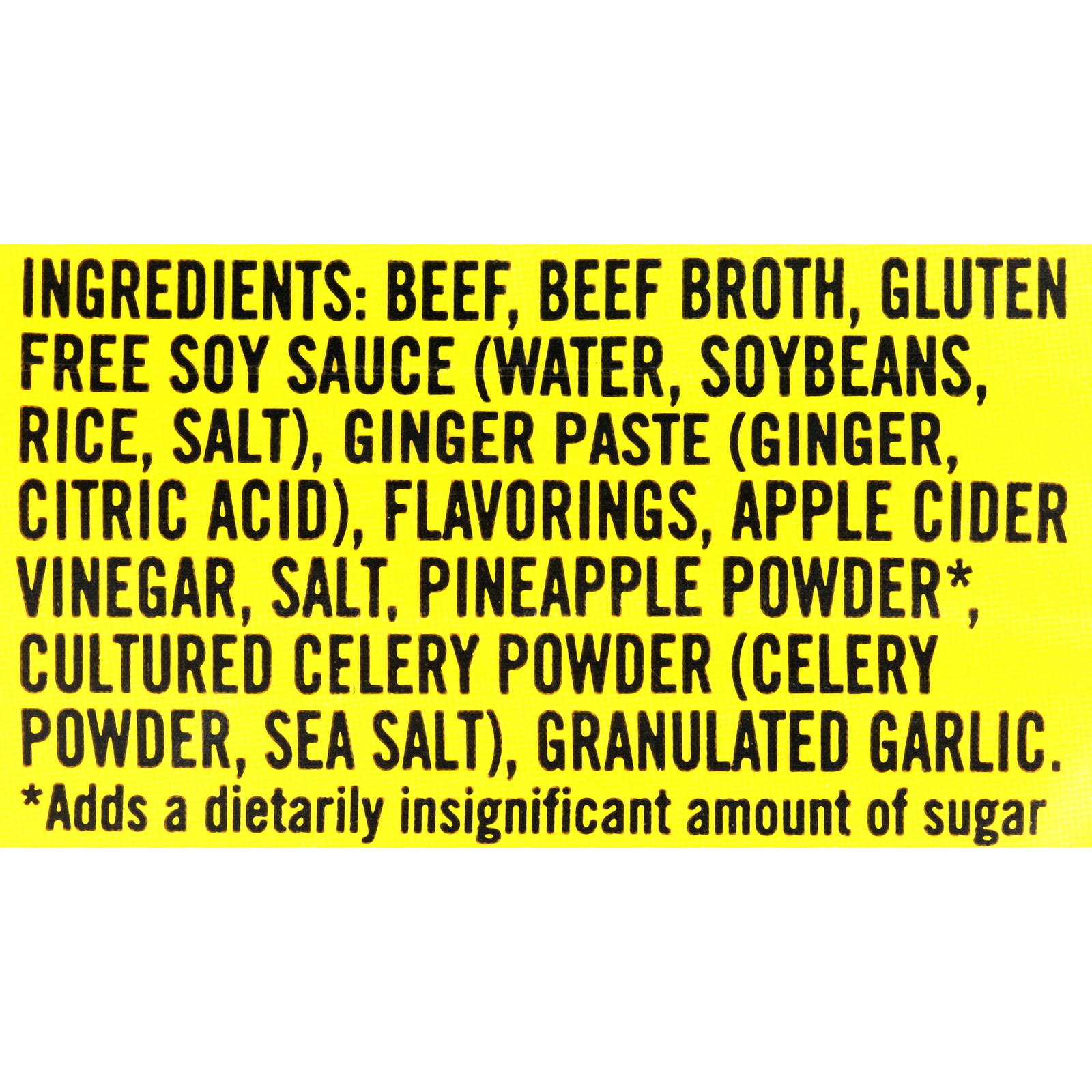 Zero Sugar Teriyaki Beef Jerky, 6.5 oz Bag flavorful , protein-packed treat