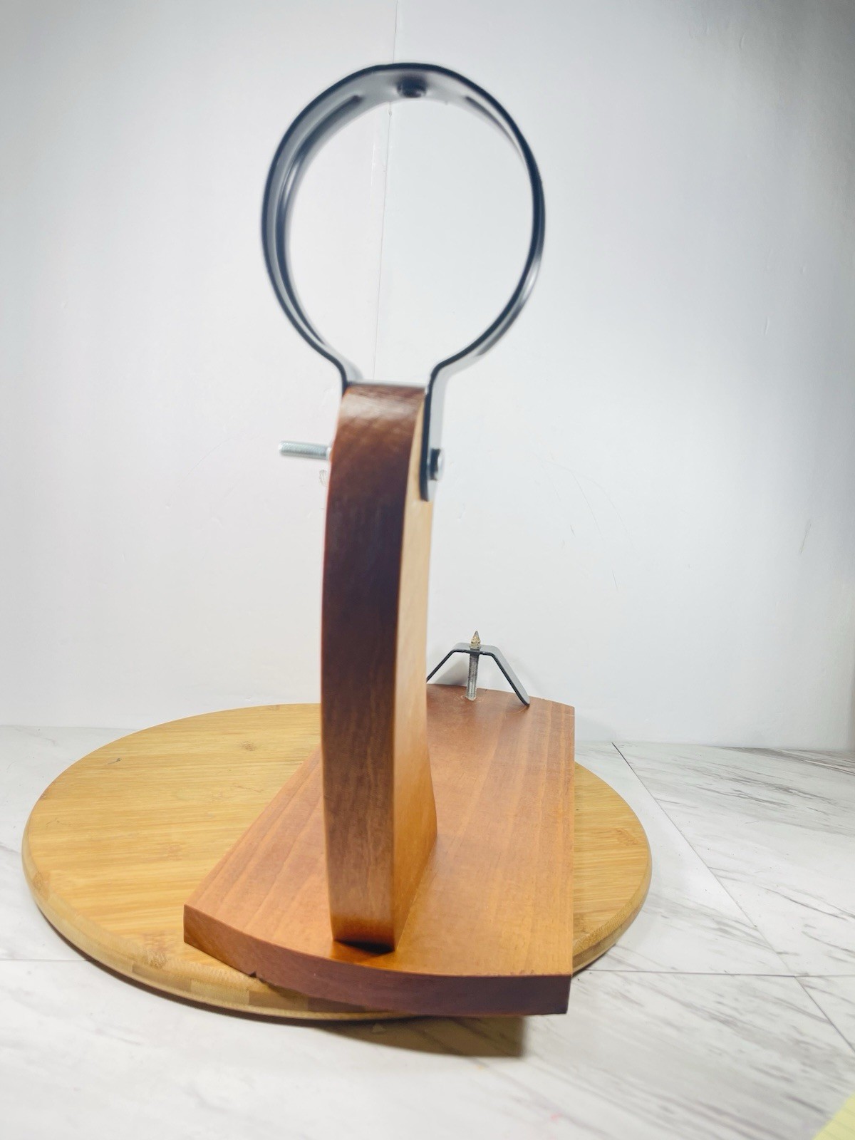 Wooden Spanish Ham Stand Rack For Slicing Hams At Home, Used Good Condition Used