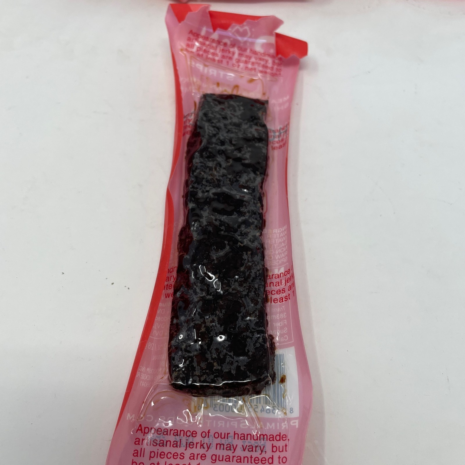 Primal Spirit Vegan Jerky Hot & Spicy 1oz Strips 12-Pack