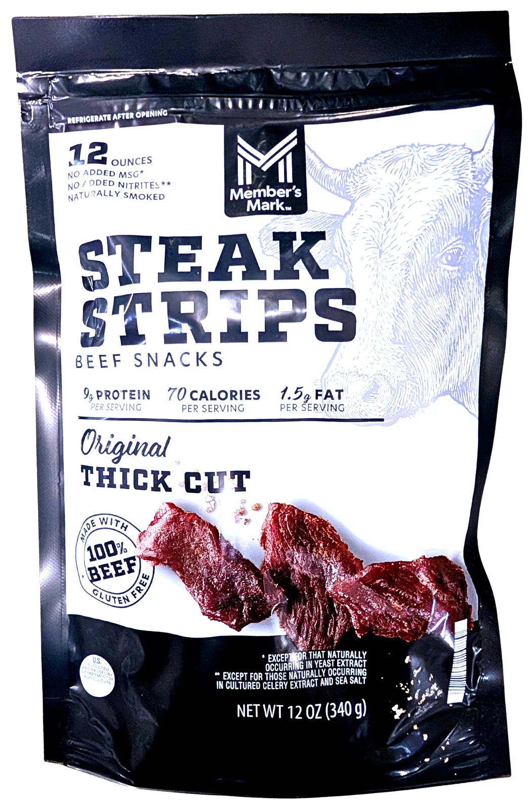 Member’s Mark Beef Steak Strips 12 Oz EXP 12/2026