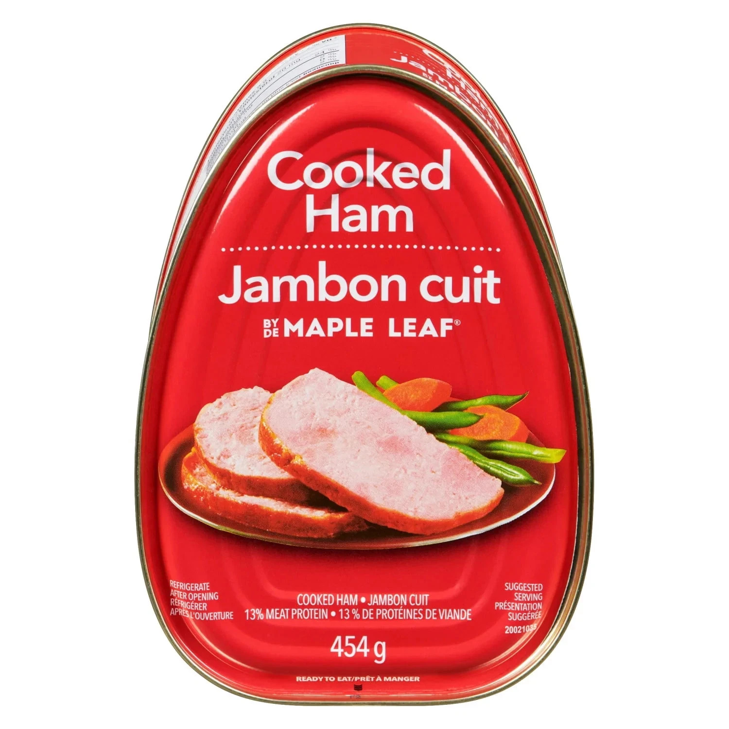 Maple Leaf Canned Cooked Ham – 454g/16 oz – FREE SHIPPING