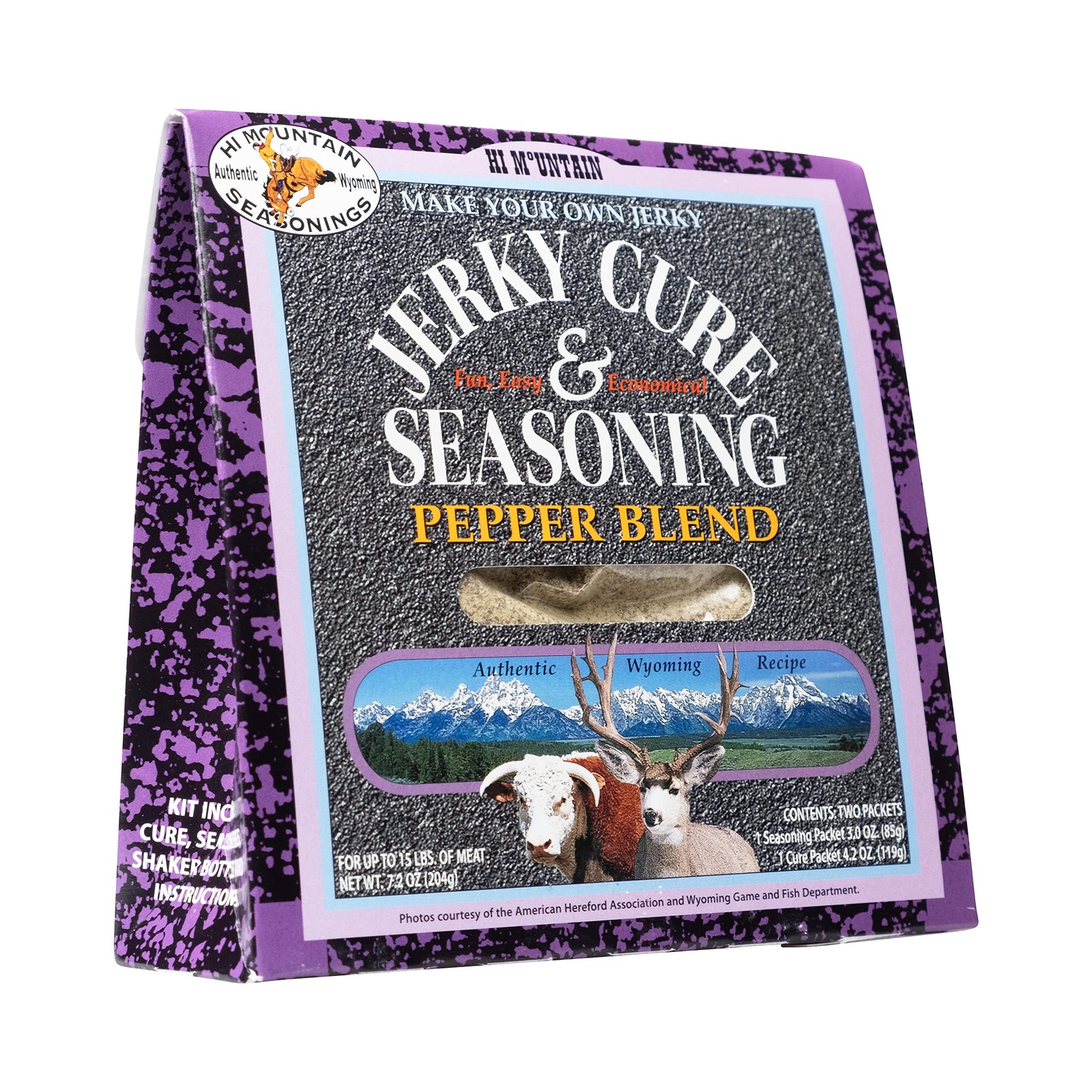 Hi Mountain Authentic Jerky Cure and Seasoning – Pepper Kit