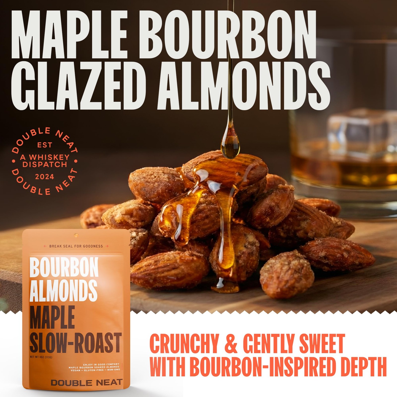 Bourbon Flavored Snacks Variety Pack | Stocking Stuffers for Men Snacks | Sna…