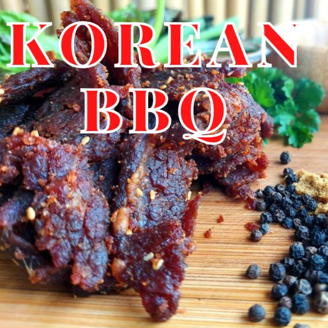KOREAN BBQ Brisket beef jerky Big 7oz.bag FRESH smoked weekly