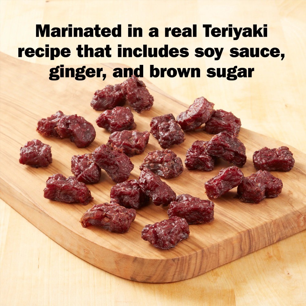 Beef Teriyaki Tender Bites Resealable Bag 10 Ounce 2 Pack