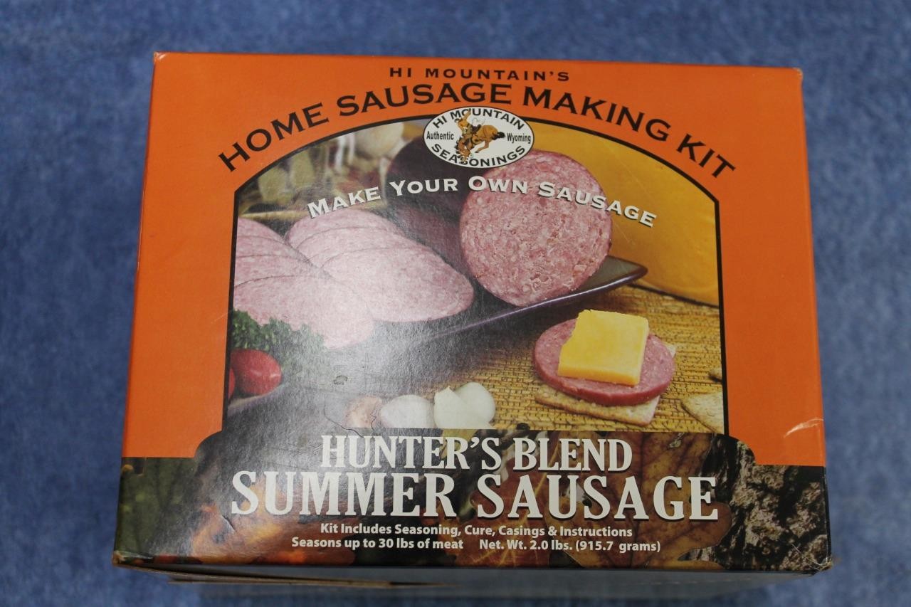 Hi Mountain Home Summer Sausage Hunter Blend Making Kit Deer Beef Venison Game