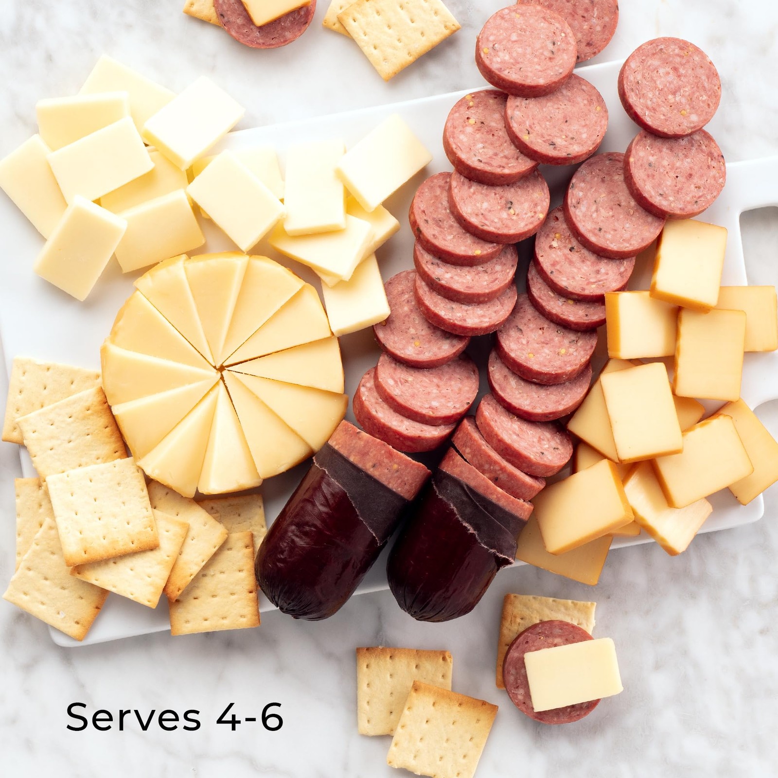 Hickory Farms Signature Beef Meat and Cheese Gift Basket Medium – Box Set | C…