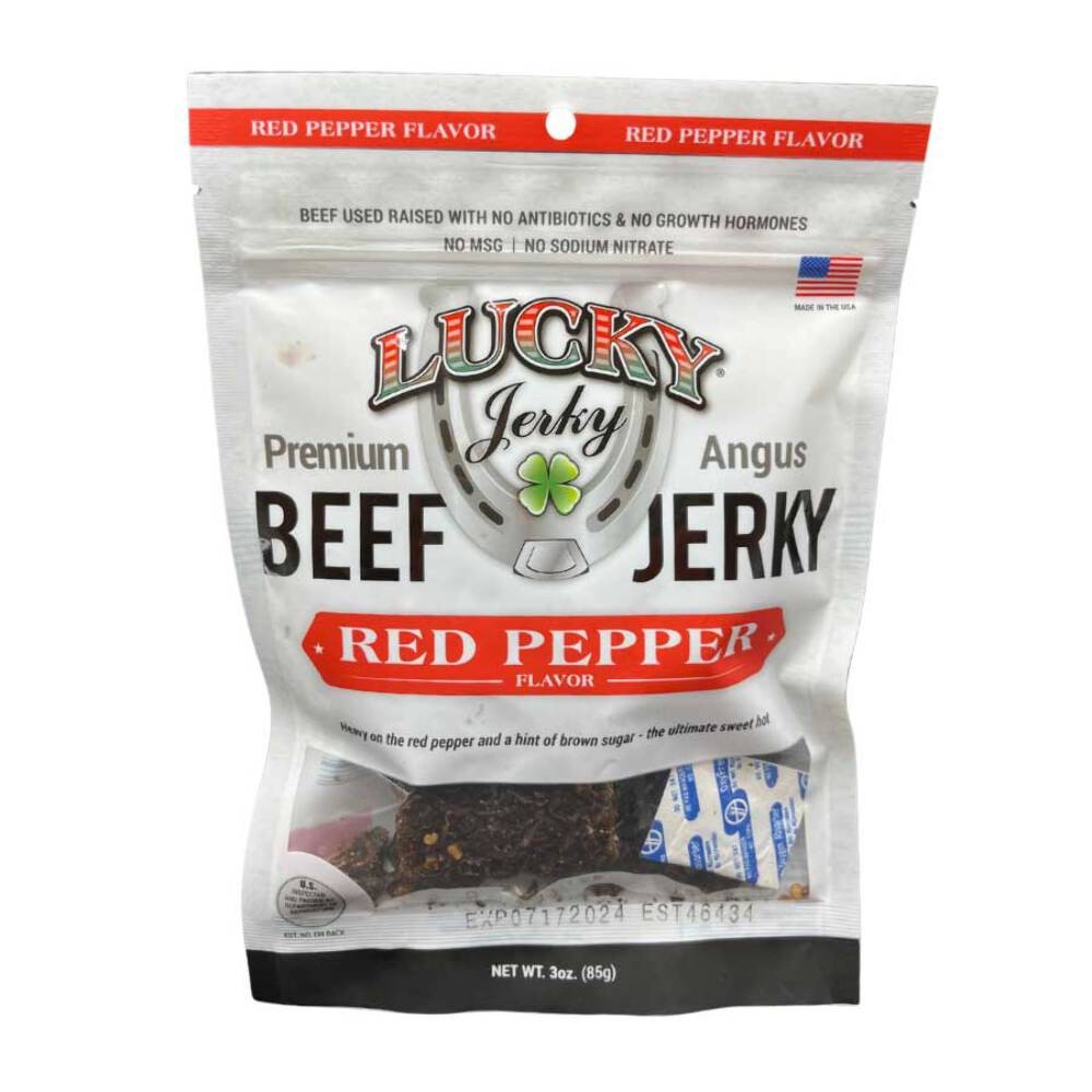 Red Pepper Beef Jerky | 3 oz | Nebraska Star Beef