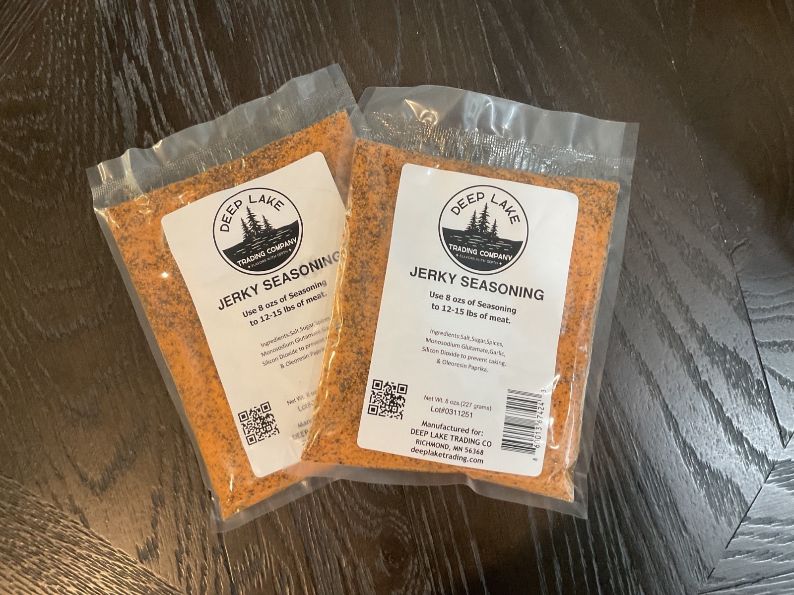 2-Pack Deep Lake Jerky Seasoning – Bold Flavor Mix for Beef, Venison & Wild Game