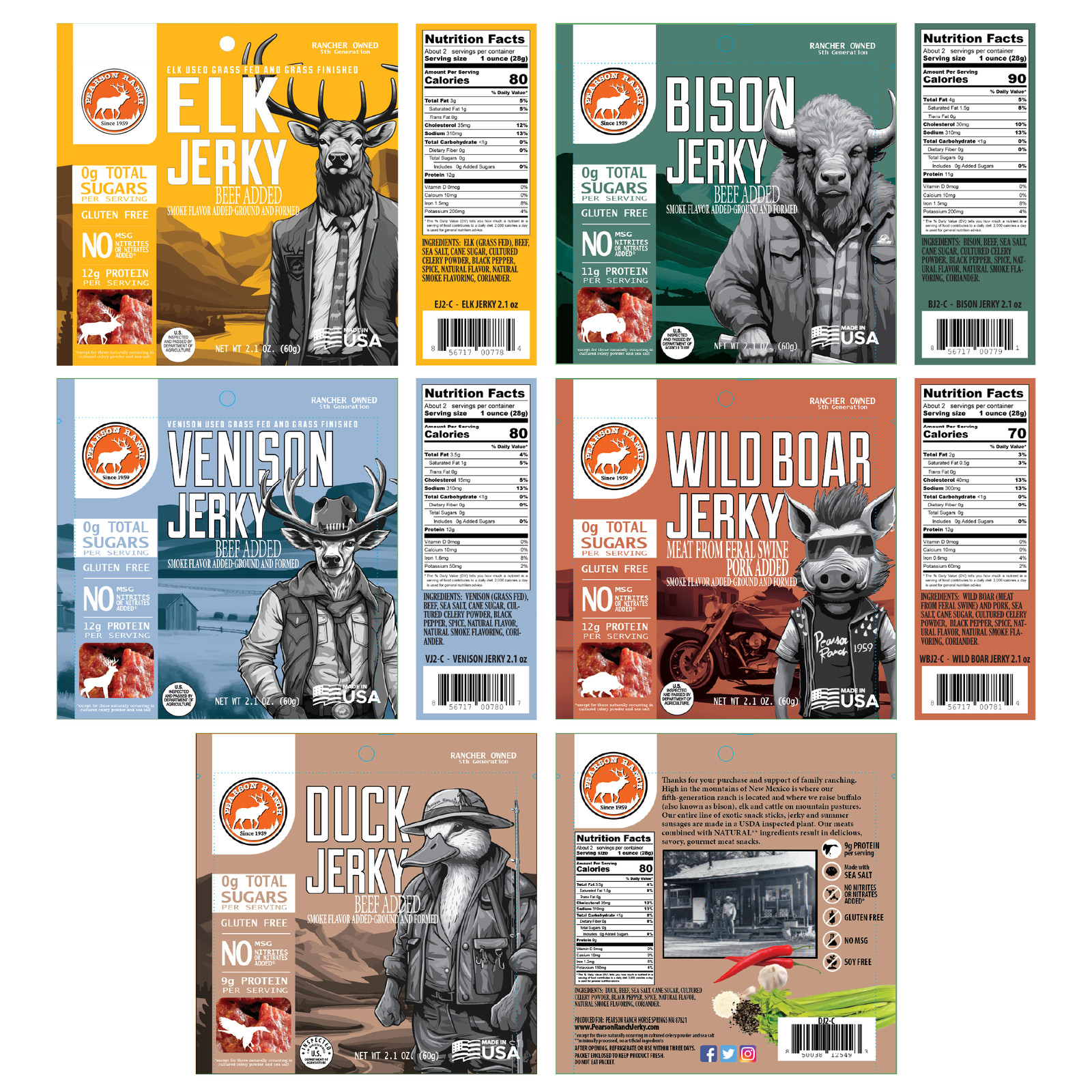 Jerky Bag Variety Bundle