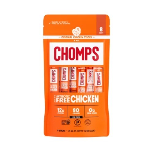 Chomps Snack Sticks Original Chicken Meat Sticks – 9.2oz/8ct