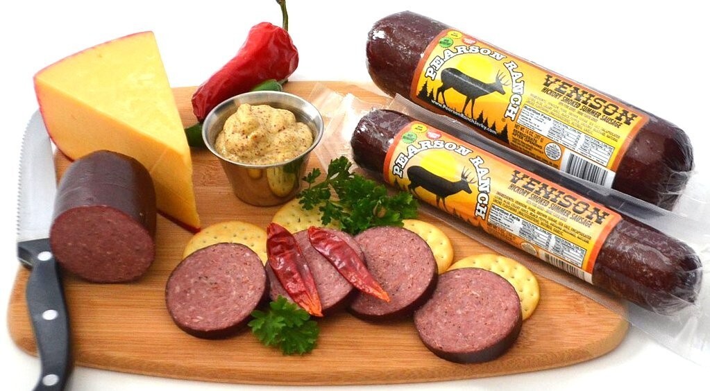 Artisan Game Meat Sausage Variety Pack – 3 Flavors of Elk, Buffalo & Venison