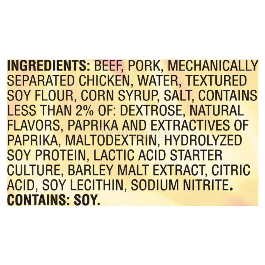Slim Jim Mild Smoked Snack Sticks Keto Friendly Smoked Meat Stick, 0.28 Oz, 46 C