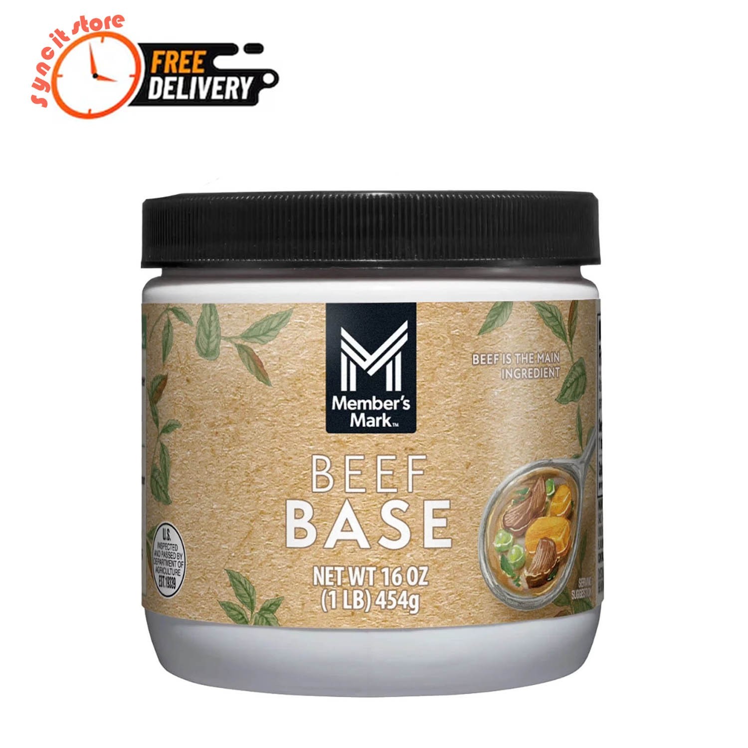 Member’s Mark Beef Base, 16 oz. Gluten Free No MSG Added Concentrated Paste Soup