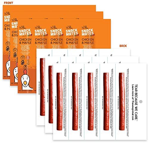 Snack Mates Chicken and Maple Mini Sticks 15 Count High Protein Kids Snack