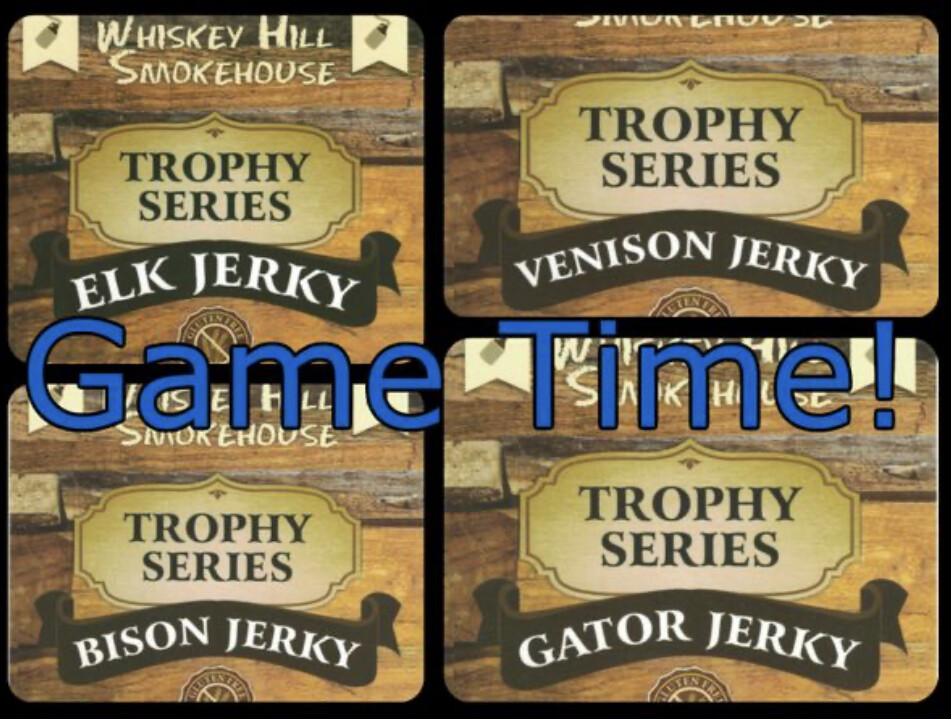 Whiskey Hill Smokehouse Exotic Wild Game Gator Jerky Gluten Free!!! ~Jerky Hut~