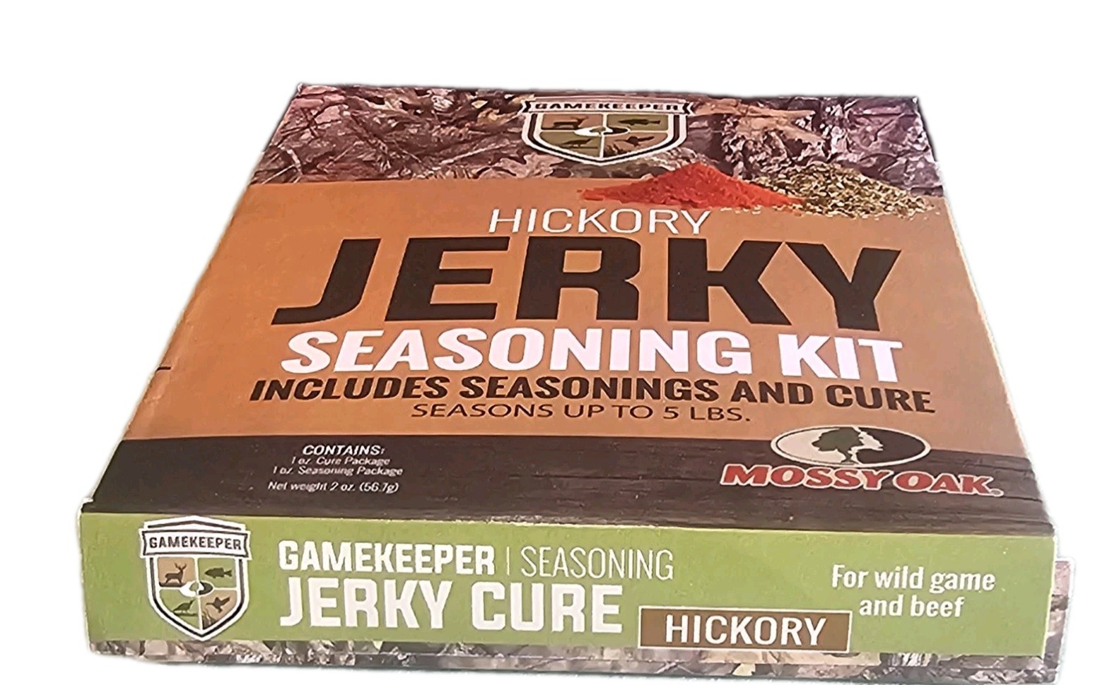 Mossy Oak Gamekeeper Hickory Jerky Seasoning Cure Kit BRAND NEW