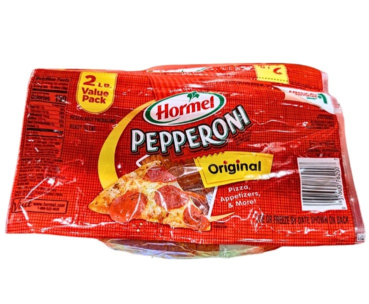 New Homel Pepperoni Original – 2×16 Ounce Pouches, EXP 07/2026