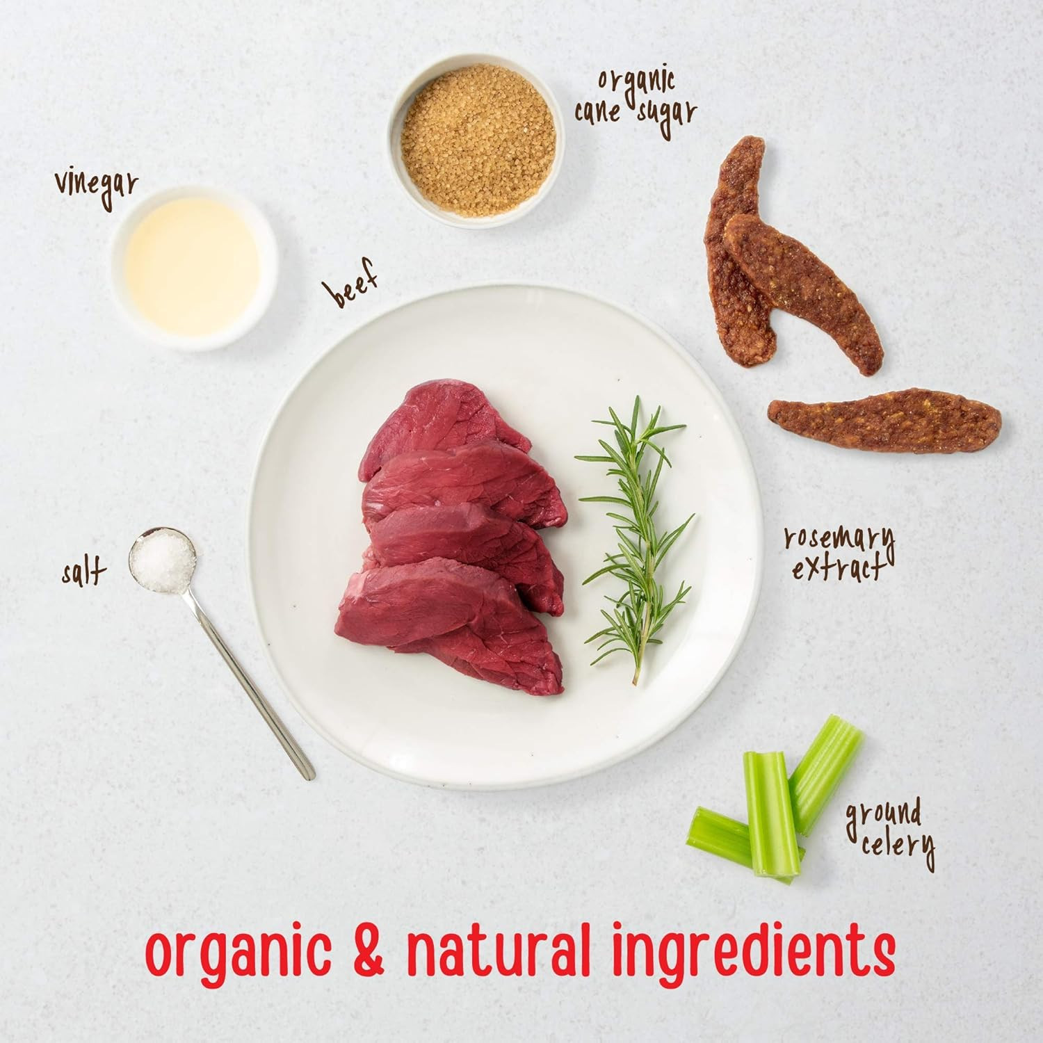 All Natural Essentials Beef Jerky Tenders Free Range Human Grade 24