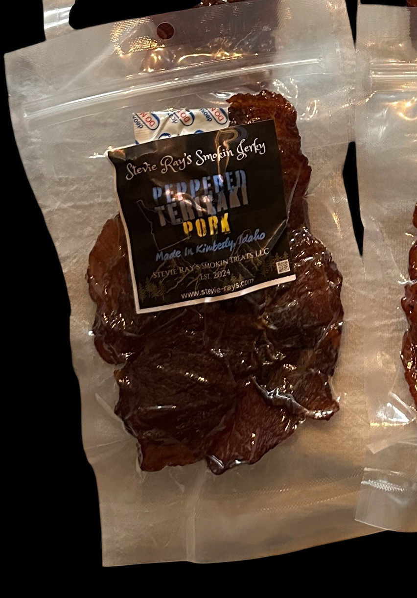 Peppered Teriyaki Pork Jerky