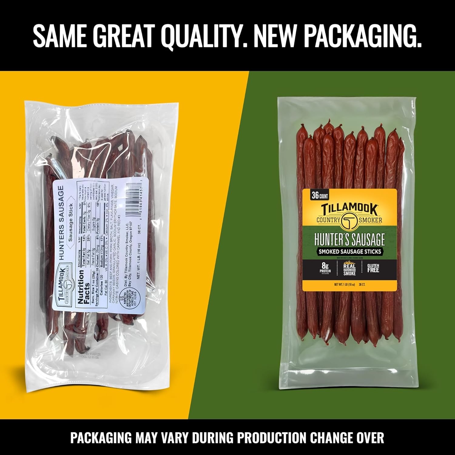 Tillamook Country Smoker Smoked Sausage, Hunter’s 16 Ounce (Pack of 1)