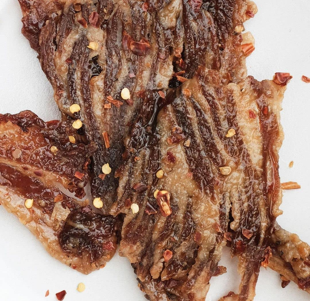 Premium Beef Brisket Jerky by Weekend Jerky – Made with 100% Grass-Fed Beef Anim
