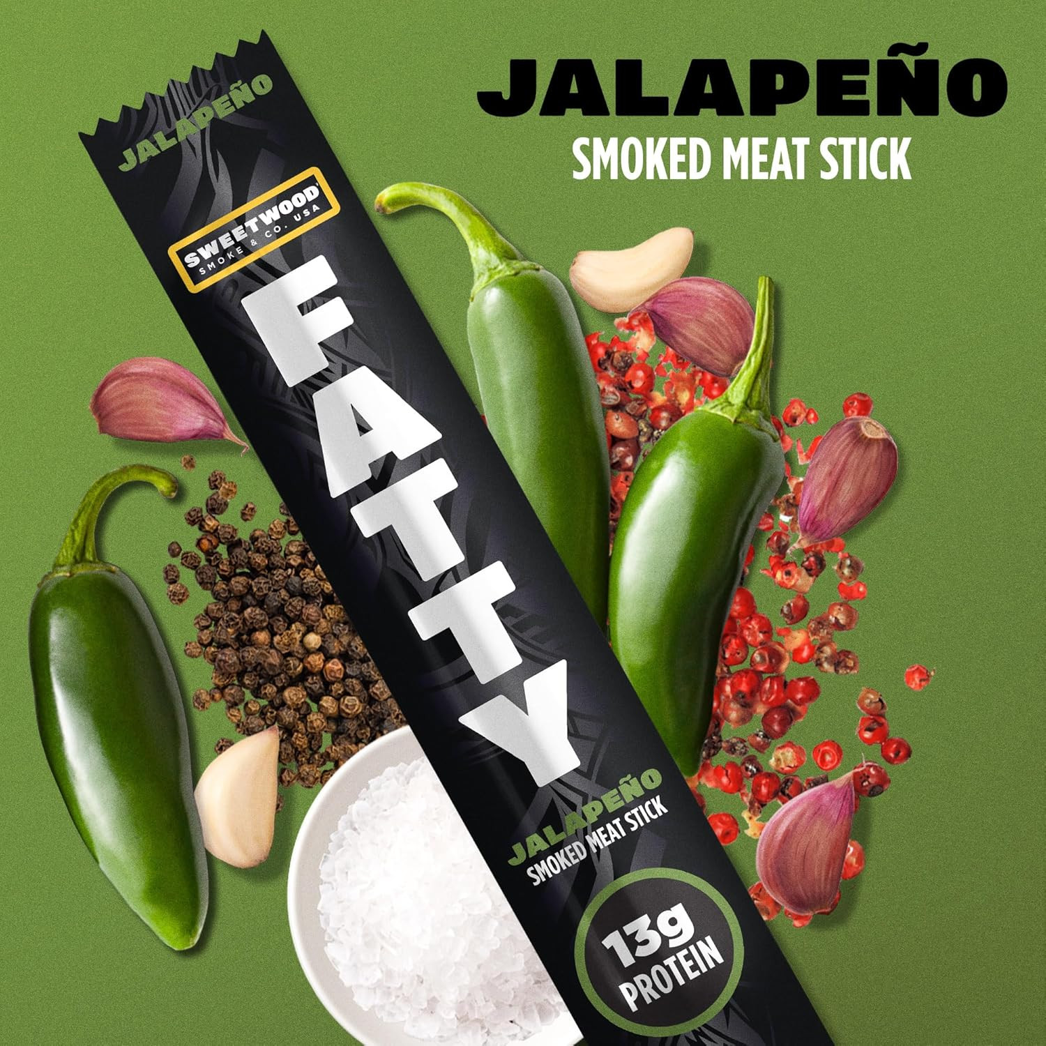 Meat Sticks, Made with Grass Fed Beef, Pork Raised without Antibiotics
